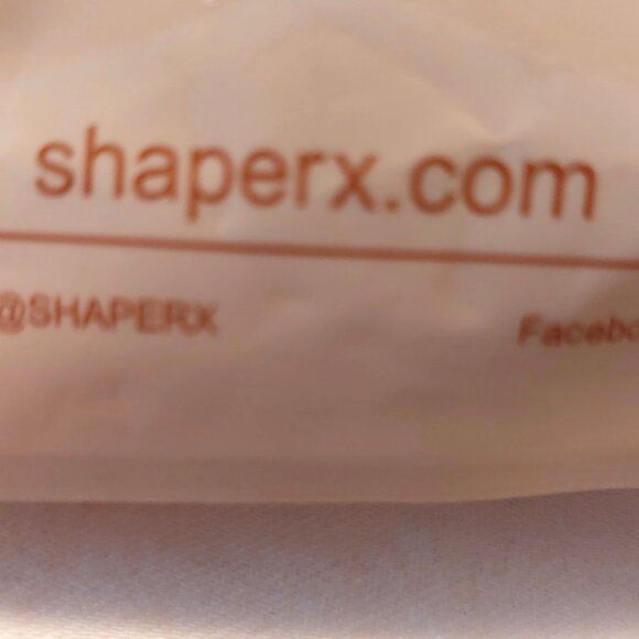 SHAPERX Wide Starps Mid-Thigh Bodysuit Tummy Control Shapewear Seamless Sculptin - Picture 9 of 9